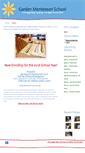 Mobile Screenshot of gardenmontessorischool.com